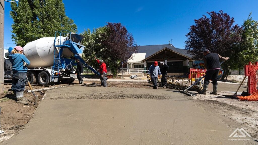 Municipio ordena informe técnico por la calidad del hormigón utilizado en calle Los Pinos