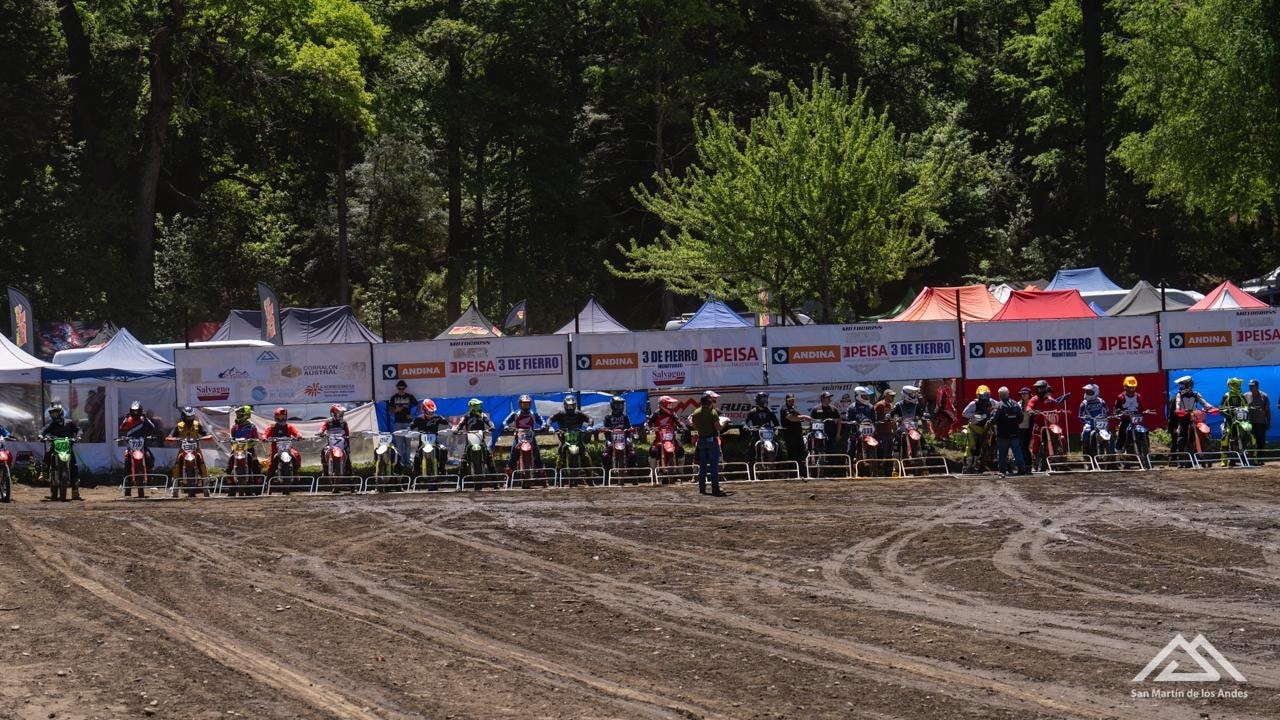 El motocross cerró el año en San Martín de los Andes y tiene sus campeones