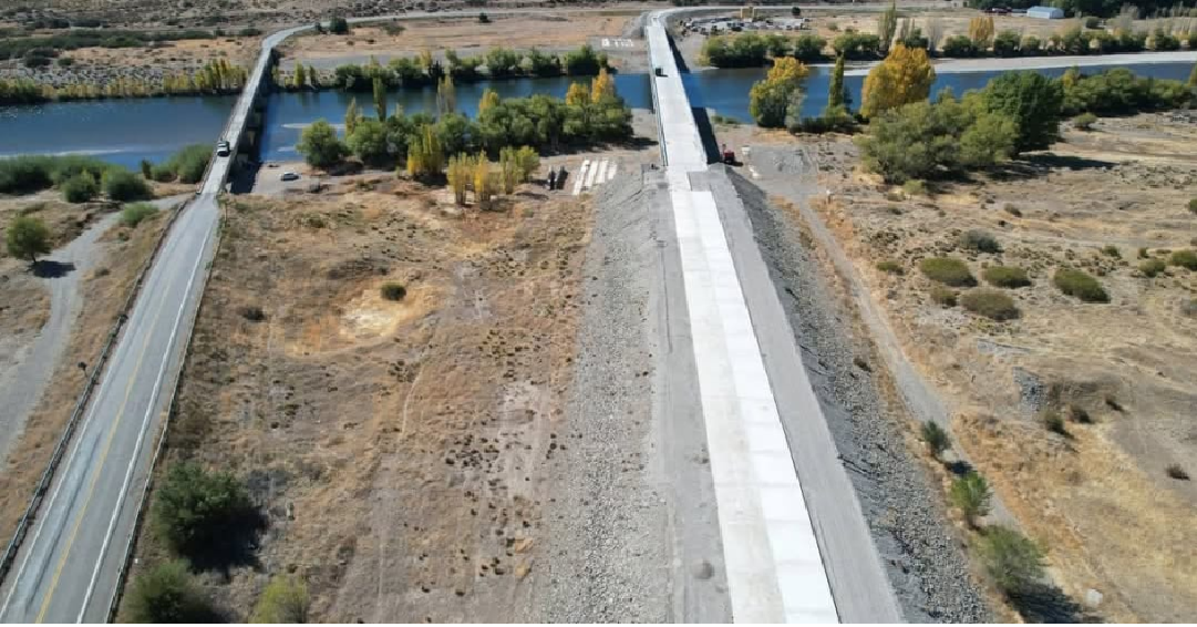 Habilitaron el nuevo puente en La Rinconada