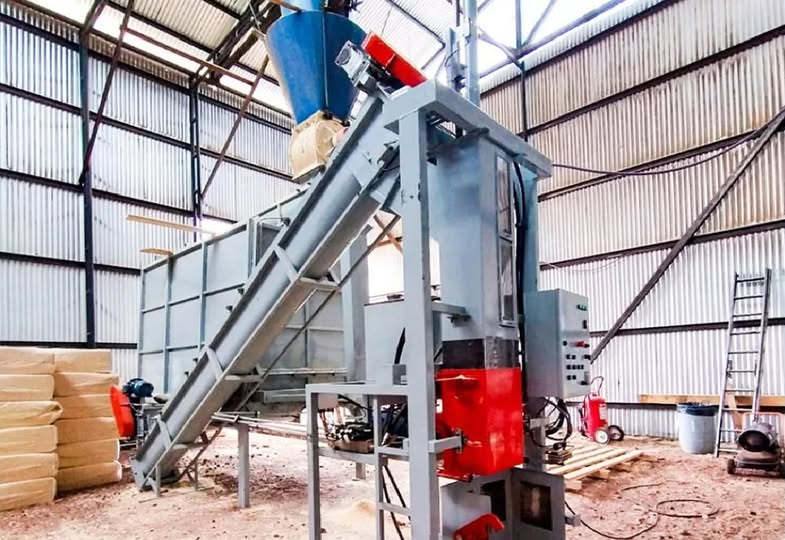 La planta de producción de pellets acelera su puesta en marcha en Junin de los Andes.