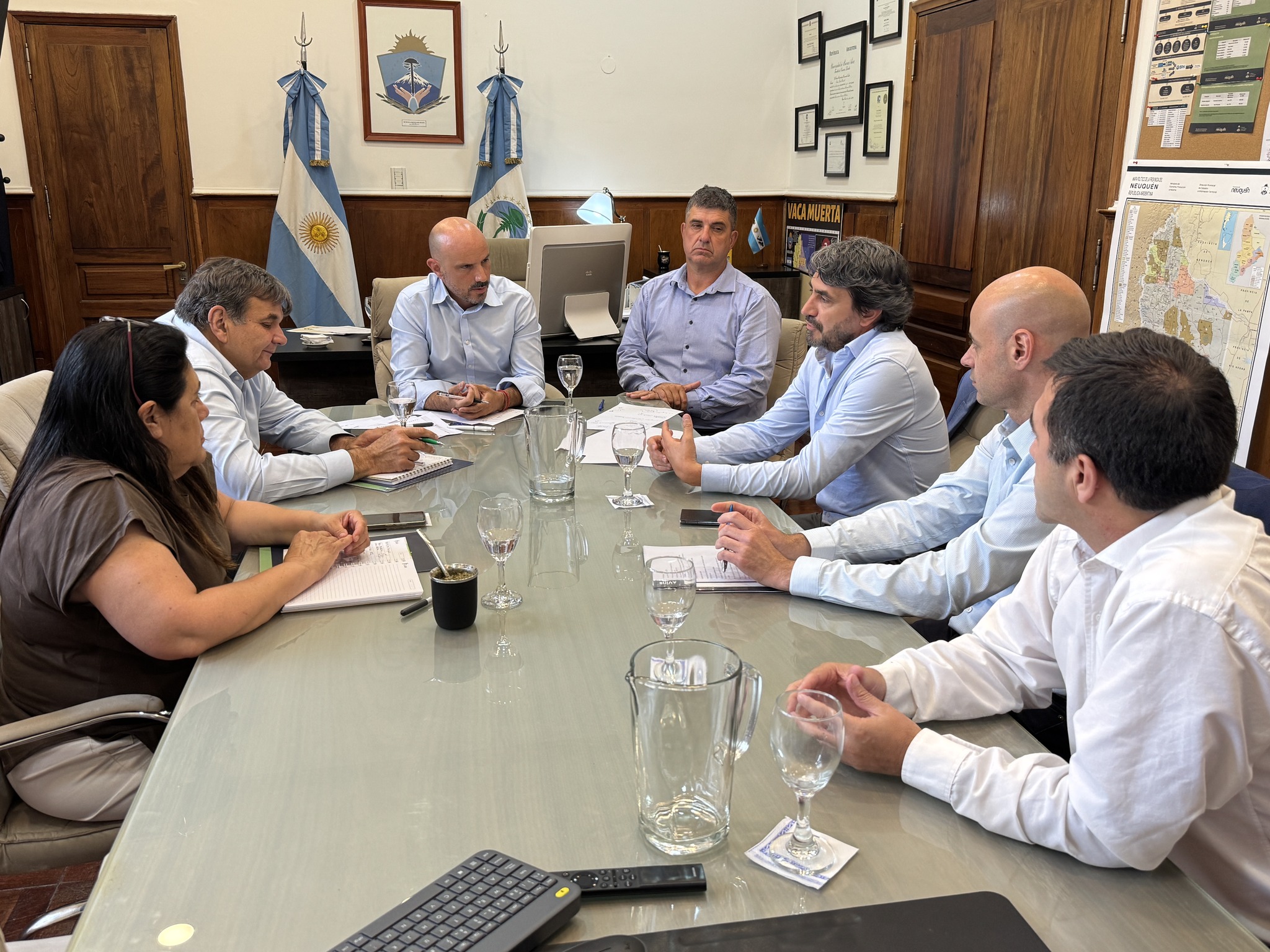 Reunión en neuquén para fortalecer la agenda entre la provincia y el municipio