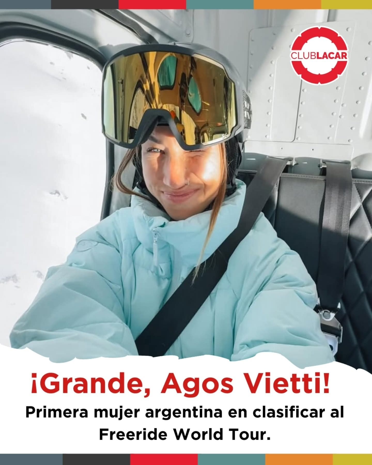 Esquiadora de San Martin de los Andes clasifica al Freeride World Tour