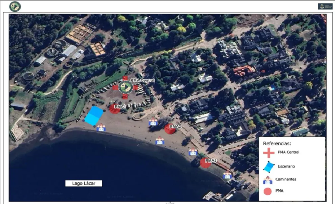 Operativo especial por el recital de Luck Ra