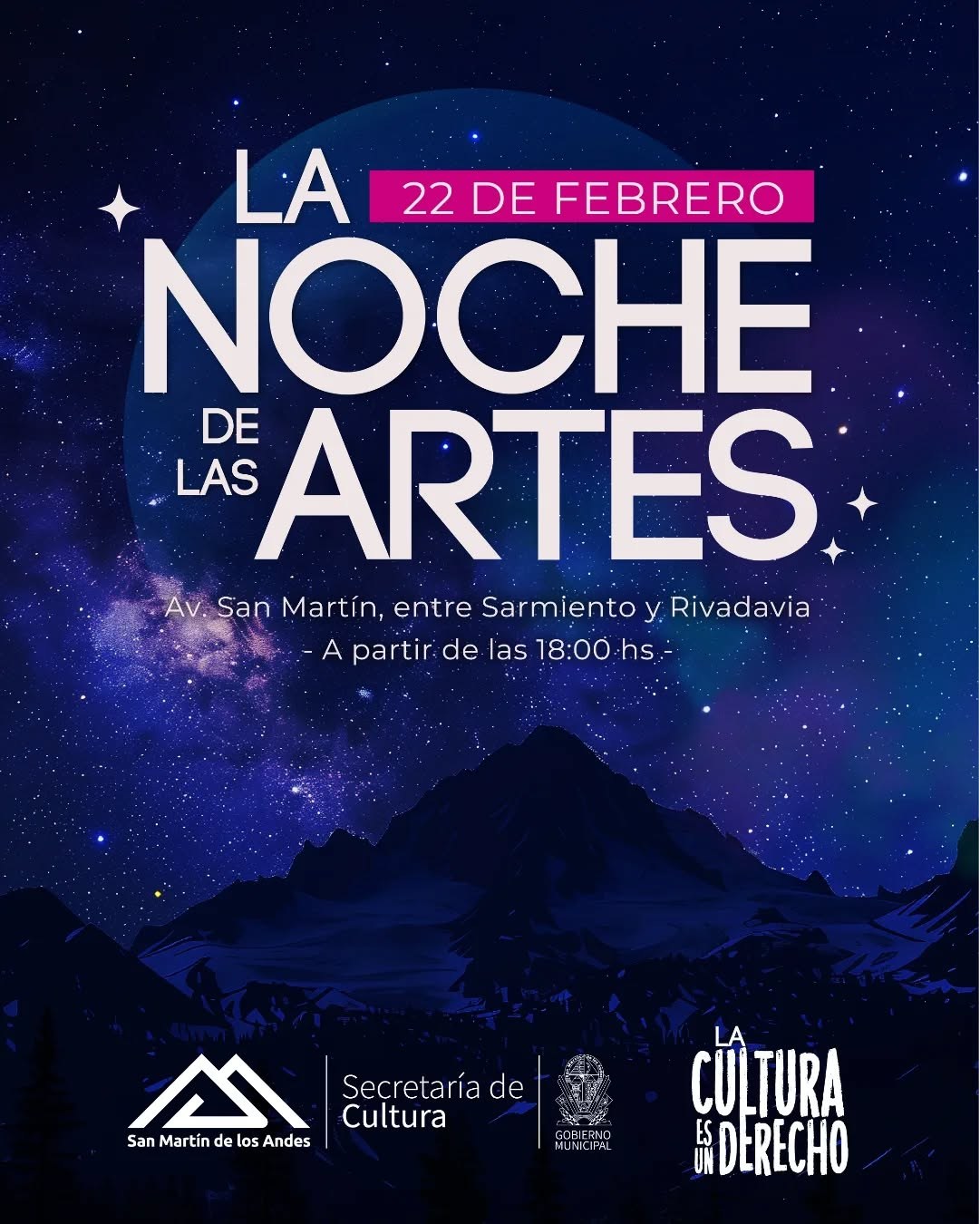 Segunda y última Noche de las Artes del verano 2026