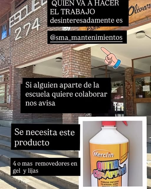 Establecimiento escolar desmiente pedido de donaciones a los vecinos