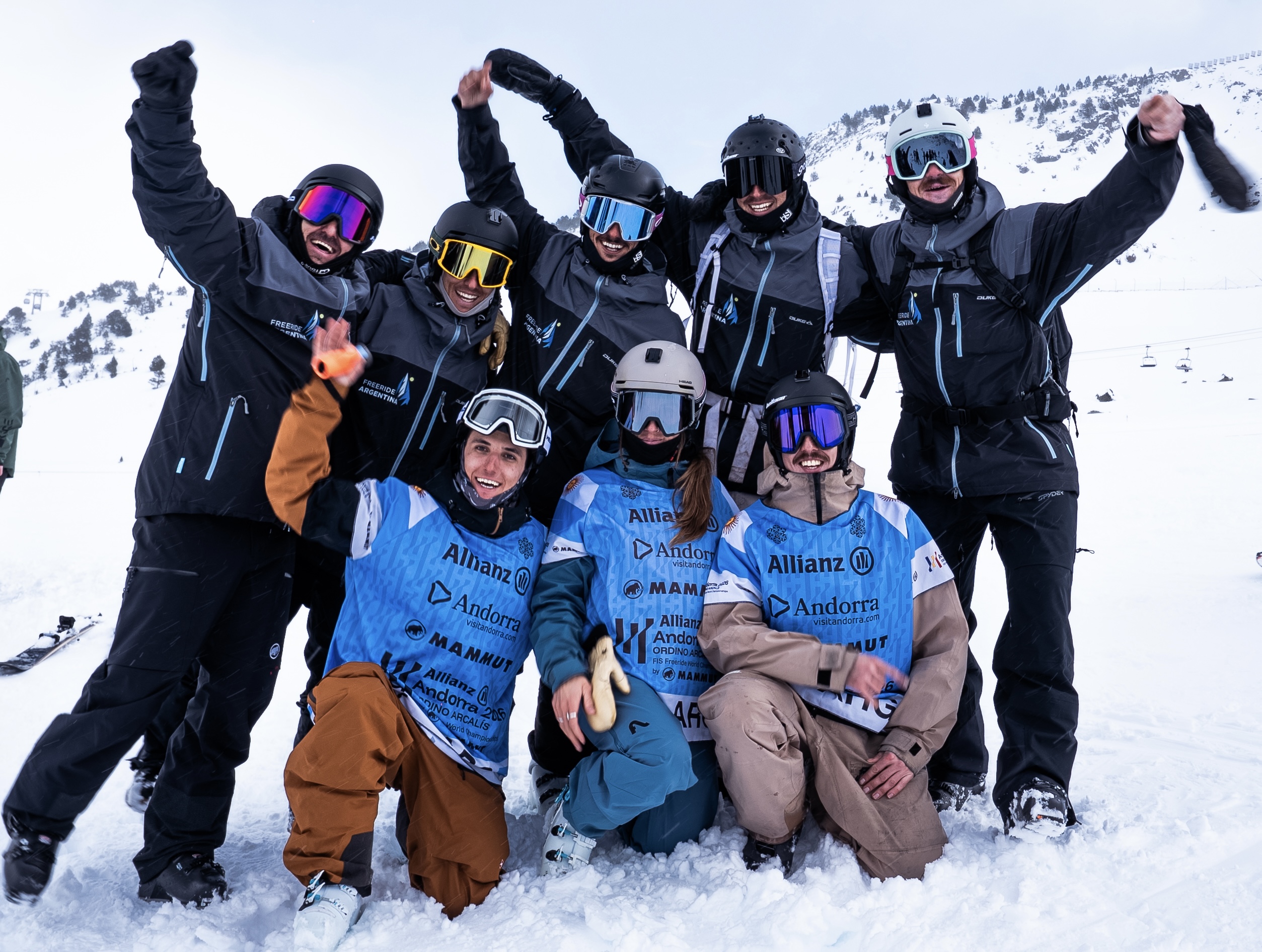 El neuquino Dante Ginaca 7° en Andorra por  el Campeonato Mundial FIS de Freeride