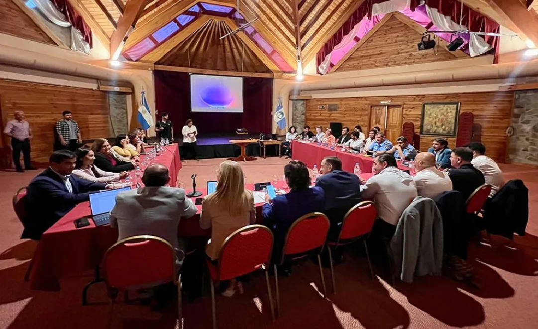 Avanza la agenda de seguridad en los Lagos del Sur