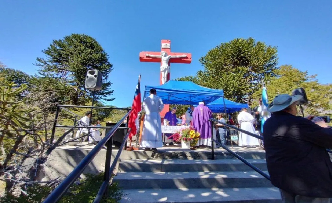 Encuentro Argentino-Chileno en el Paso Mamuil Malal