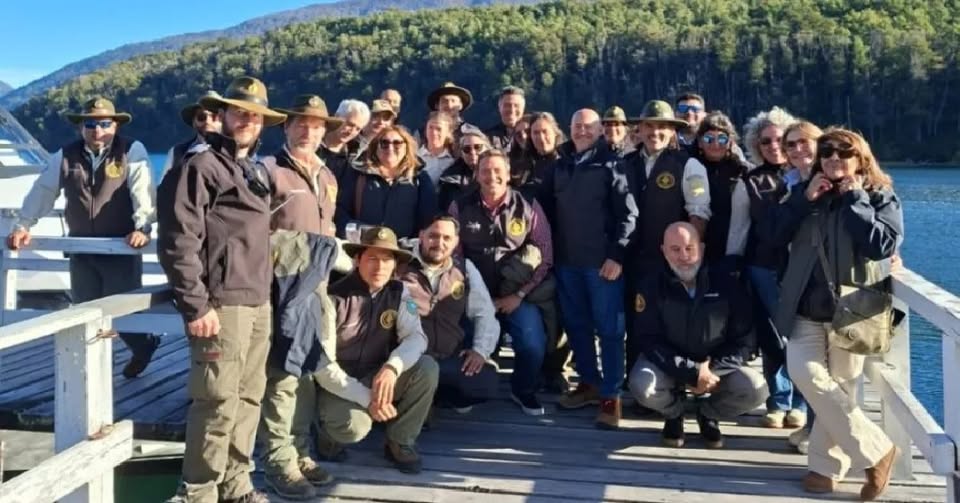 Autoridades de Parques Nacionales recorrieron el Parque Lanín y mantuvieron reuniones de trabajo