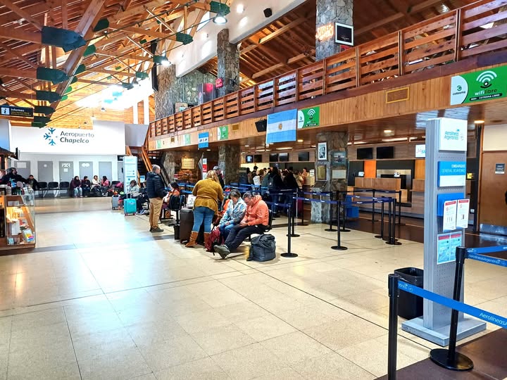 Disminuyó la cantidad de pasajeros en el aeropuerto