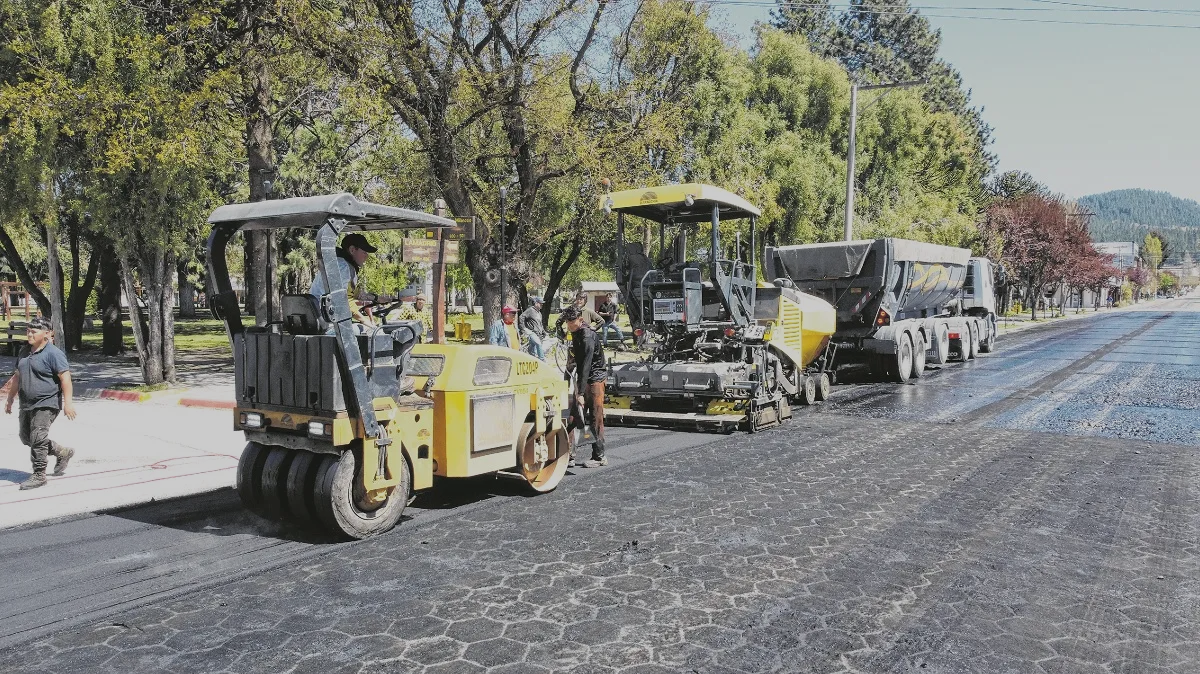 Junín de los Andes sumará 73 nuevas cuadras de asfalto