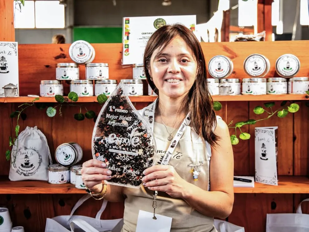 Emprendedora sanmartinense obtuvo el premio al “Mejor Blend de Argentina”