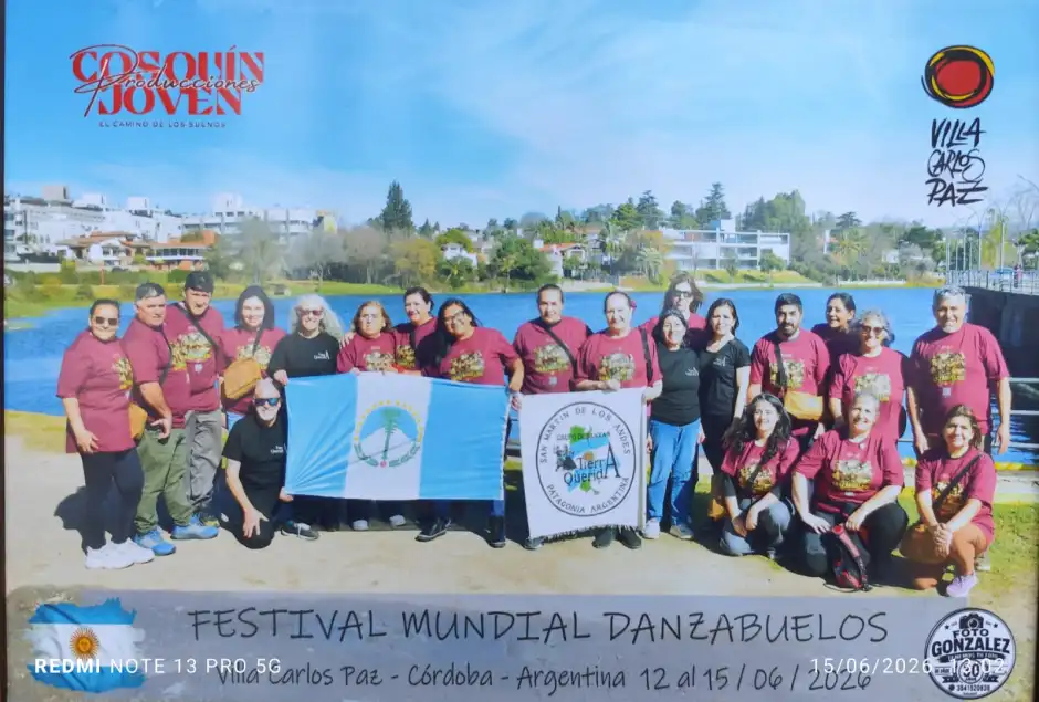 El grupo de danzas Tierra Querida brilló en el Festival Mundial DanzAbuelos