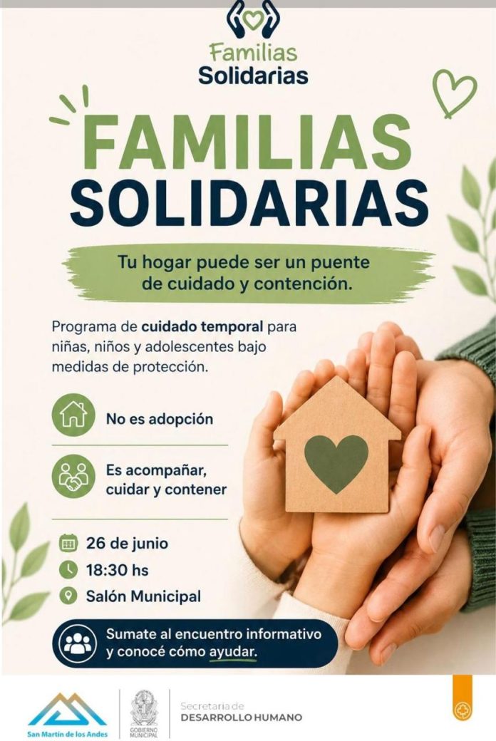 Desarrollo Humano invita a la comunidad a conocer el Programa Familias Solidarias