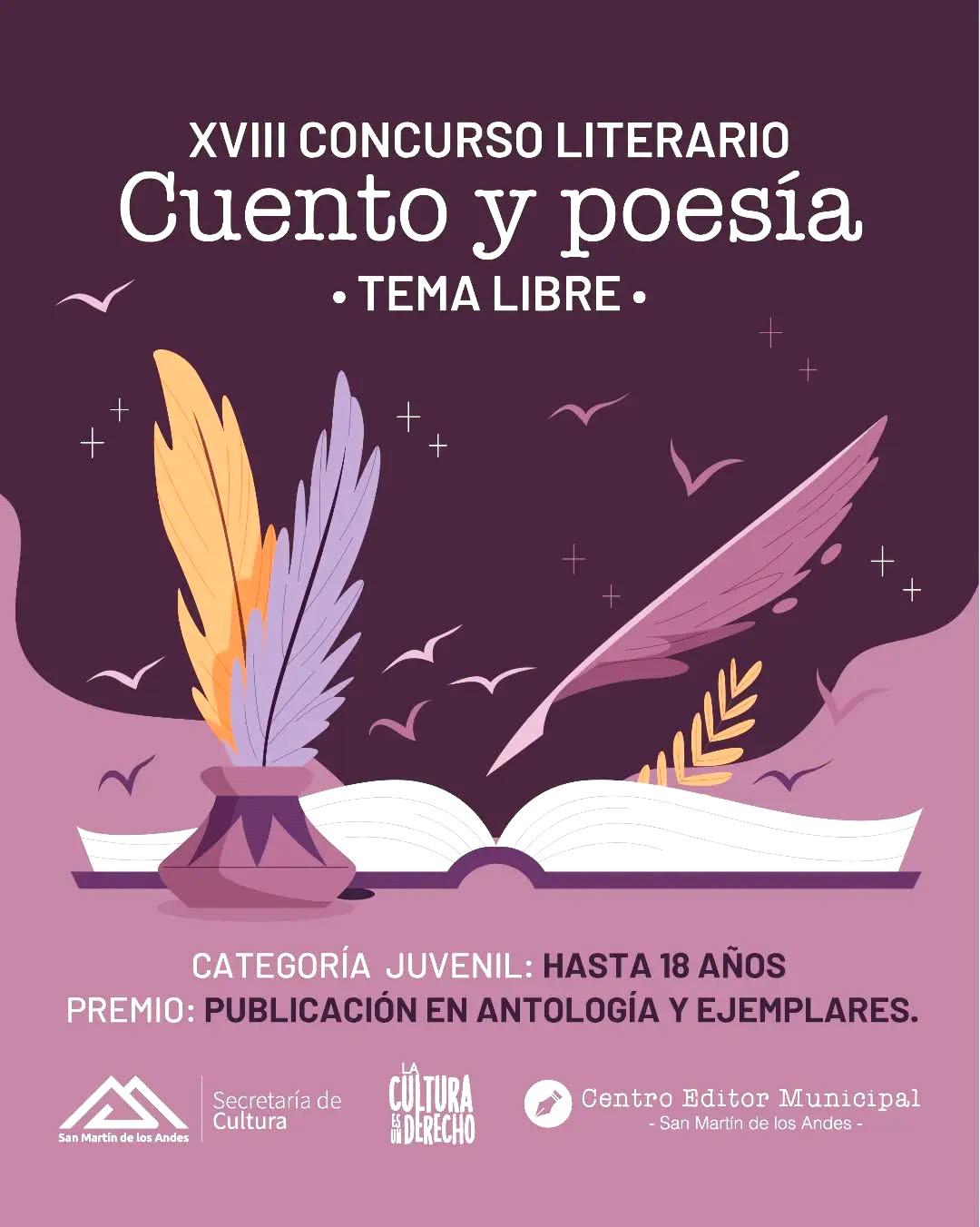 Convocatorias para concursos2026 organizados por el Centro Editor Municipal