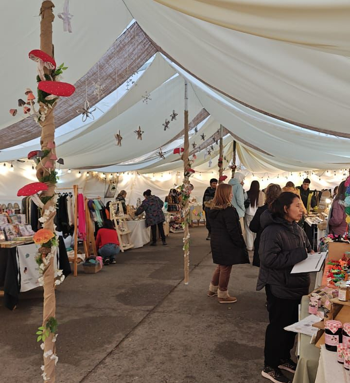 Feria de emprendedores de San Martin de los Andes.