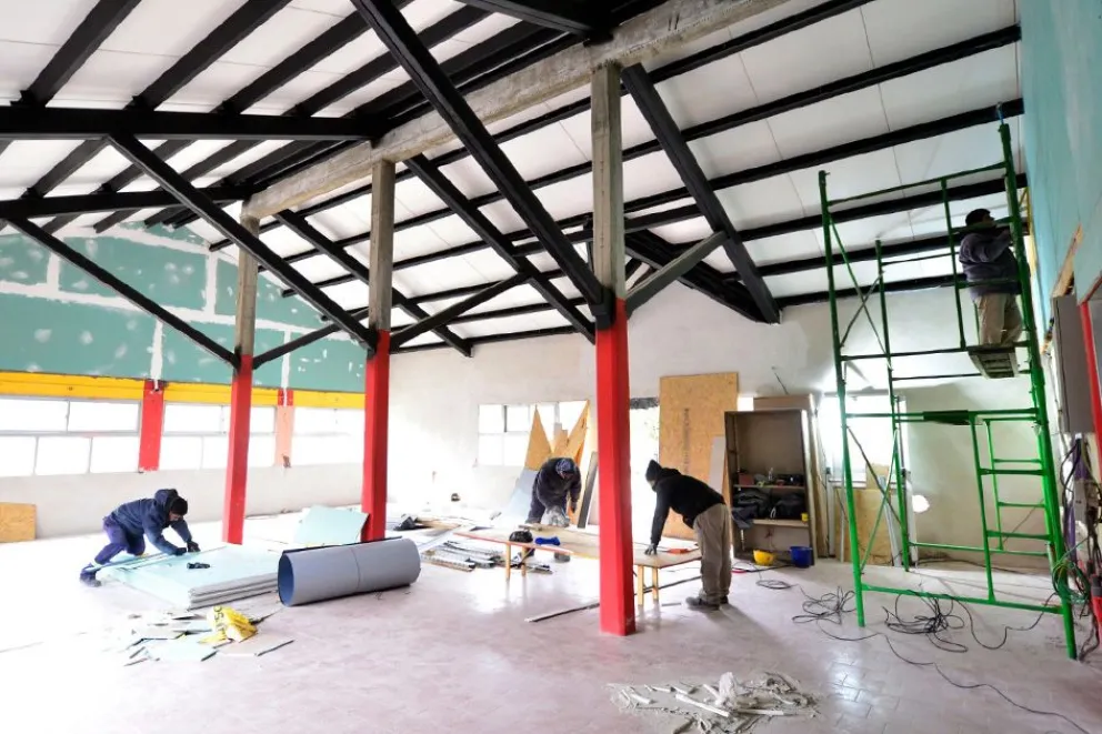 El plan de infraestructura educativa no se detiene en Junín de los Andes