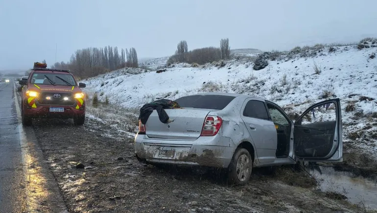 Dos accidentes en la Ruta Nacional N°40: cuatro personas resultaron heridas