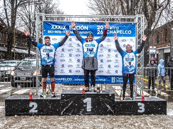 Facundo Romera ganó por quinta vez el Tetratlon Chapelco
