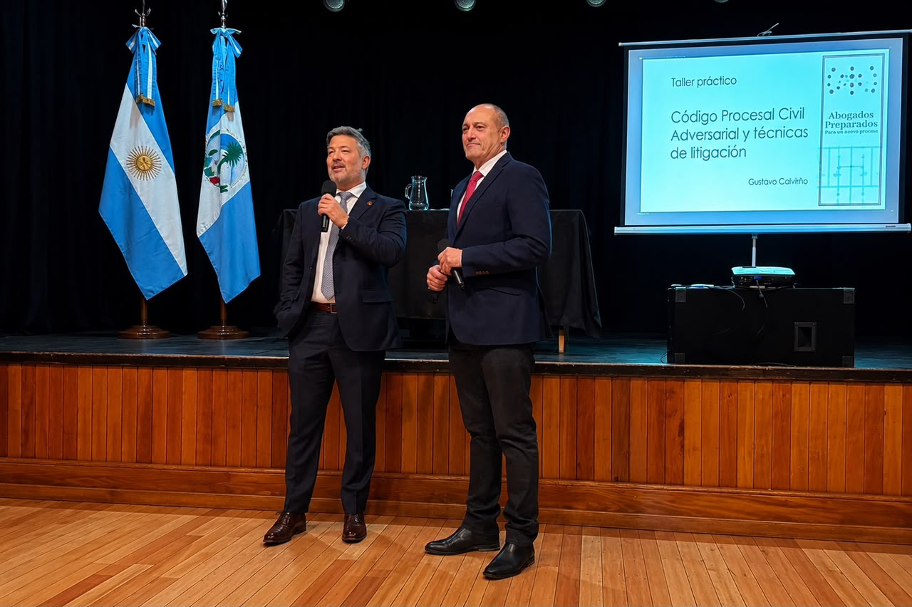 Abogados de la región se capacitan sobre el nuevo Código Procesal Civil Adversarial