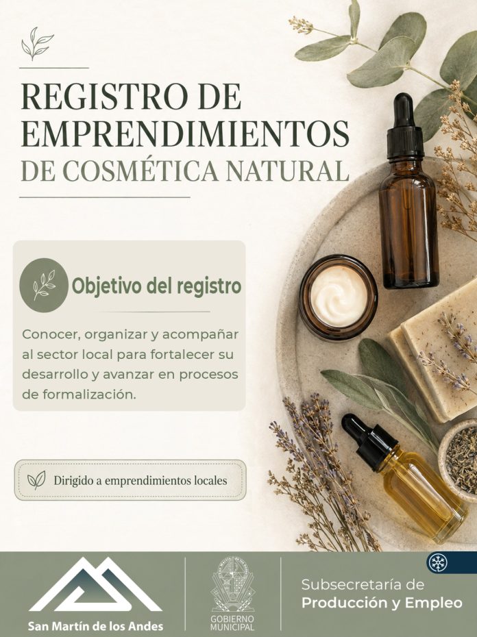 Registro de Emprendimientos de Cosmética Natural