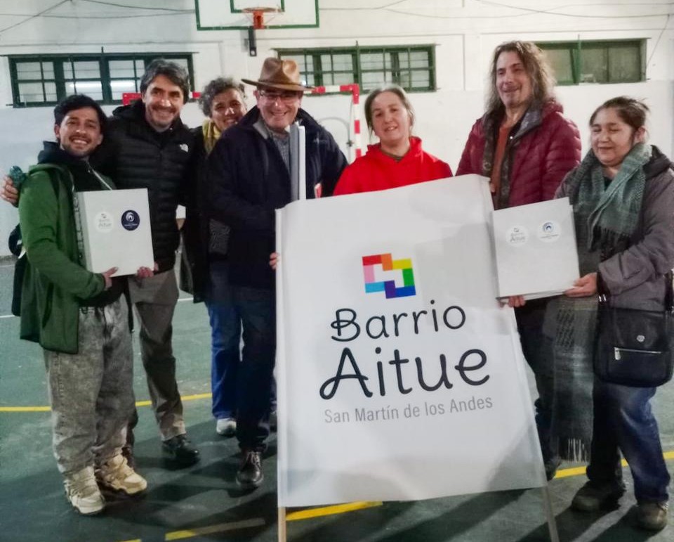 Las familias conocieron detalles del plan de urbanización del Barrio Aitue