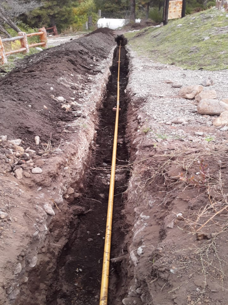 Registro de adhesión para la obra de gas en el Barrio Jardines de la Estepa