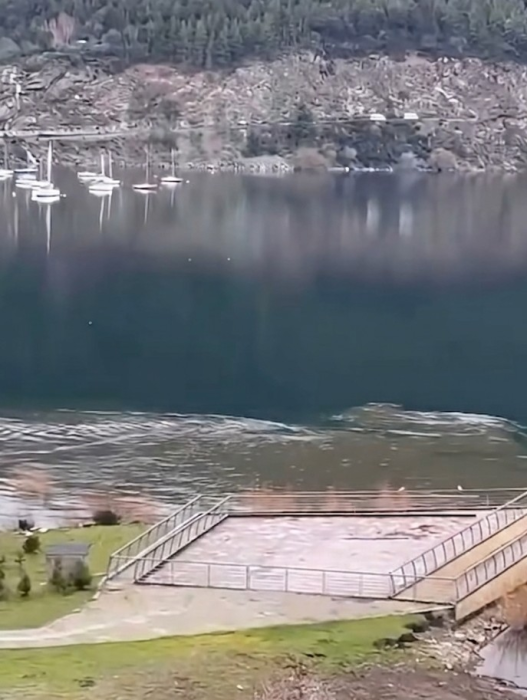 La Cooperativa de Agua aclara el origen de una mancha en el Lago Lacar
