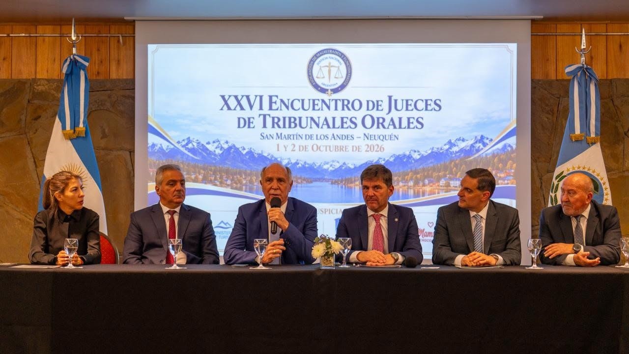 XXVI Encuentro de jueces de tribunales orales