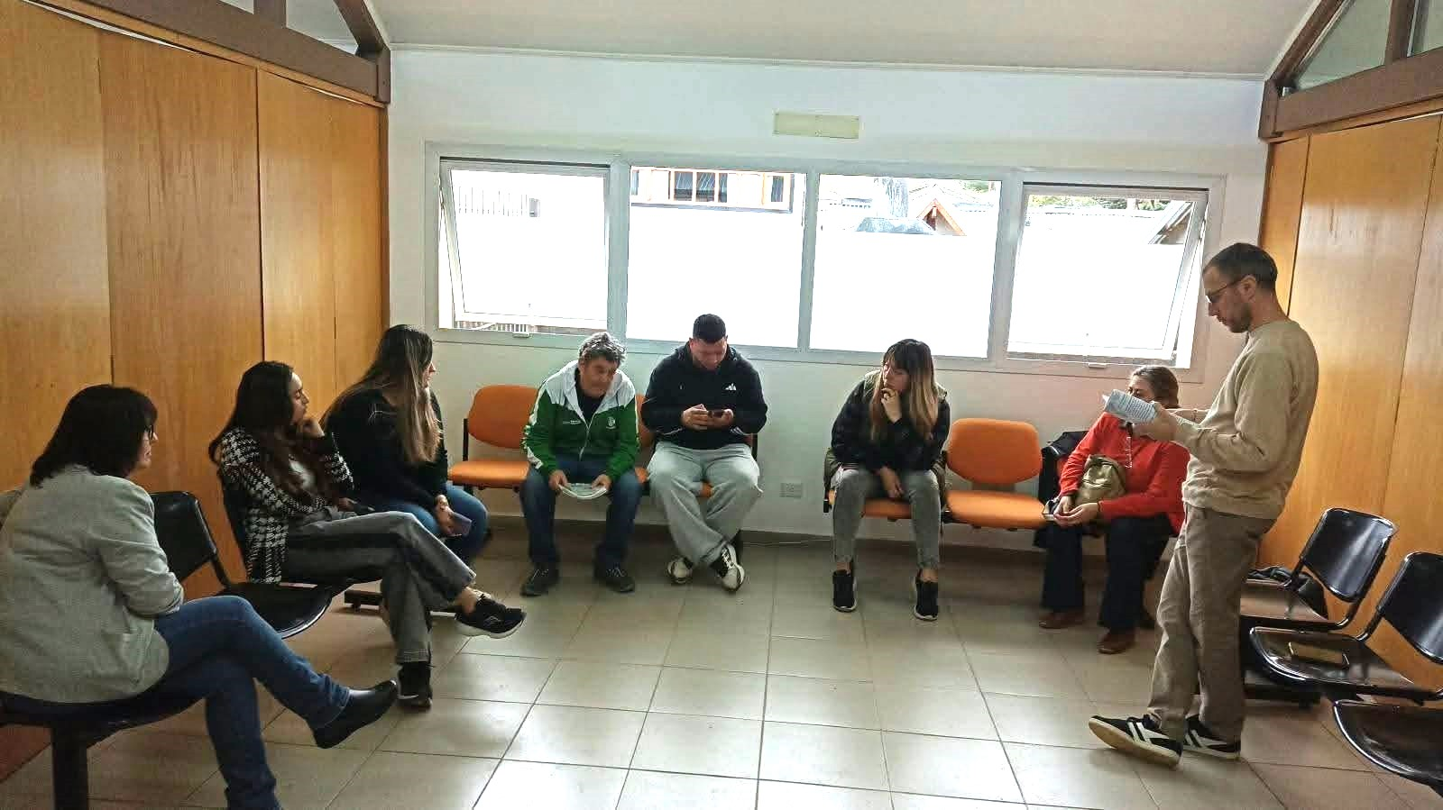Paeo del personal de Registros Civiles