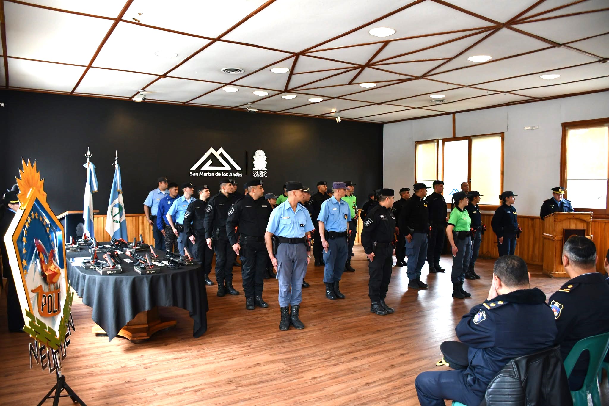 39 policias se capacitaron en el uso de los dispositivos Byrna
