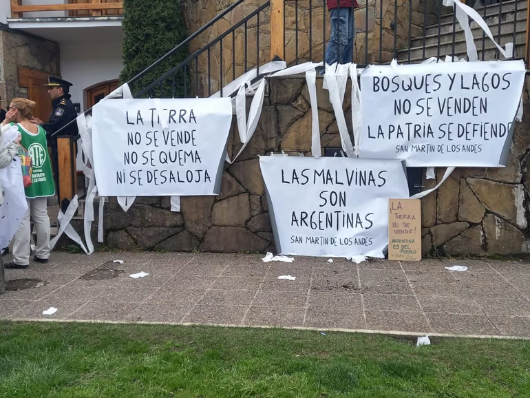 Repudio y escrache contra los jueces de la Corte Suprema de Justicia