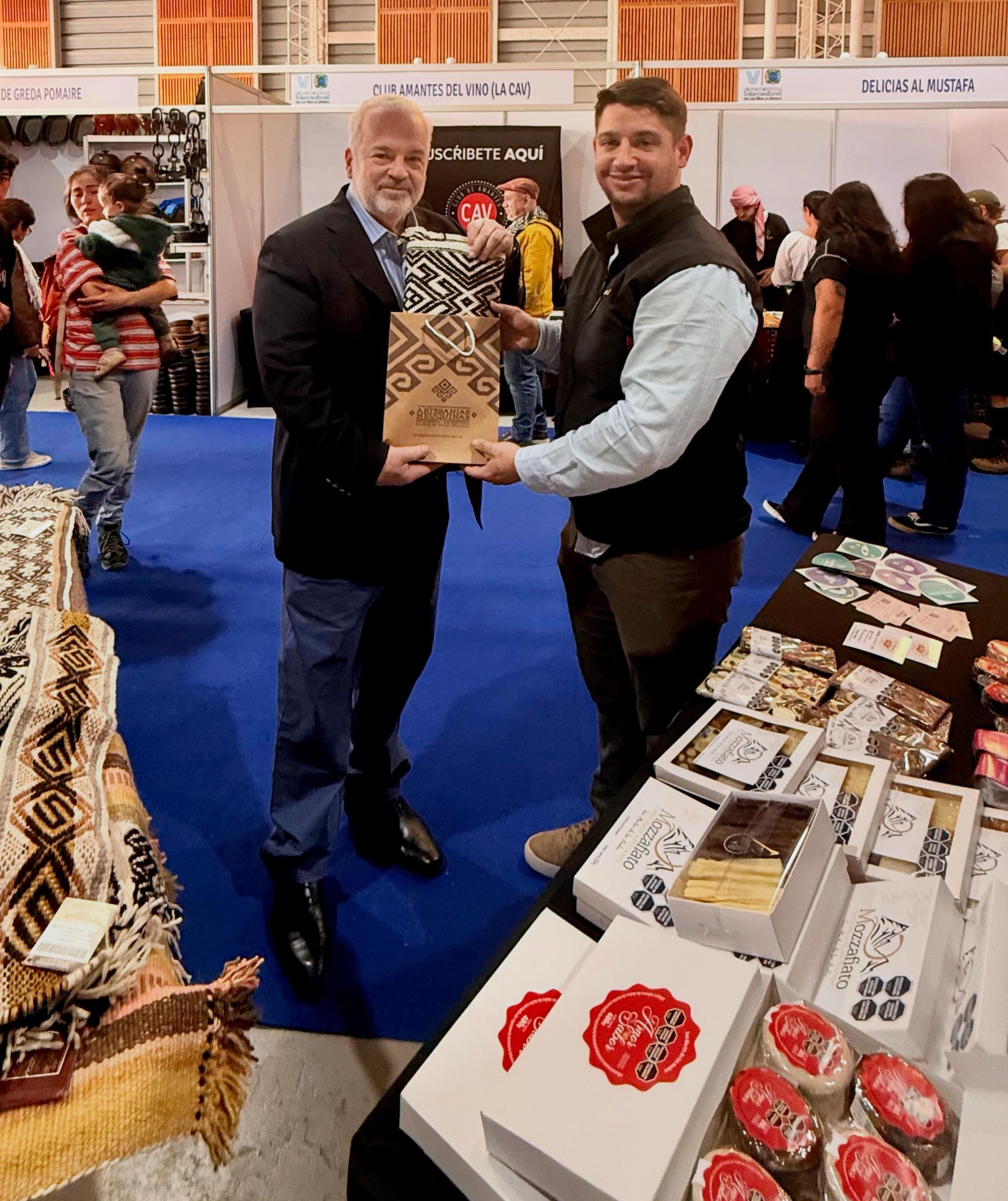 Promocionaron la producción sanmartinense en un encuentro internacional en Chile.