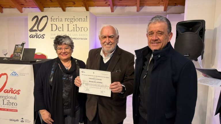 Ricardo Gil Lavedra fue declarado Visitante Ilustre de San Martín de los Andes